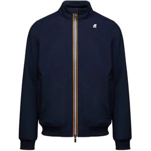 K-Way, Heren, Sweatshirts & Hoodies, Blauw, Maat: L Fleece,