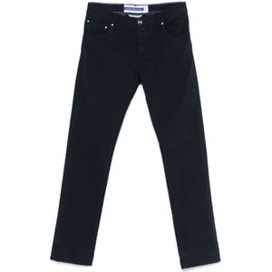 Jacob Cohën, Heren, Broeken, Blauw, Maat: W31