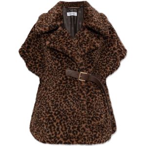 Max Mara, Dames, Jassen, Bruin, Maat: S Zijde,