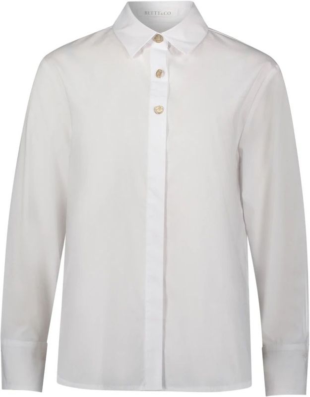 Betty & Co - Lange Blouse - Wit - Dames