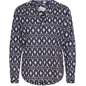 Ichi, Dames, Blouses & Shirts, Veelkleurig, Maat: S Katoen,