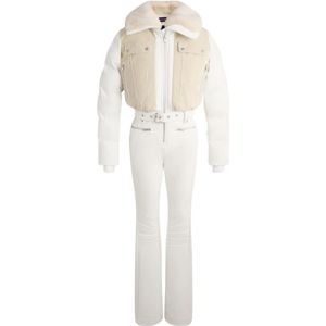 Fusalp, Dames, Jumpsuits & Playsuits, Beige, Maat: 2XS Velours,