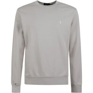 Ralph Lauren, Heren, Sweatshirts & Hoodies, Grijs, Maat: S Katoen,
