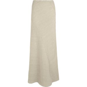 Cortana, Dames, Rokken, Grijs, Maat: 2XS Linnen,