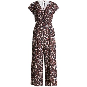 Betty & Co - Jumpsuit - Bruin - Leer