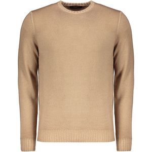 Moorer, Heren, Truien, Beige, Maat: XL Wol,