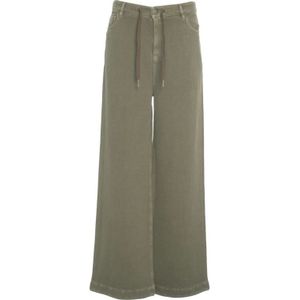 Golden Goose, Dames, Broeken, Groen, Maat: W26
