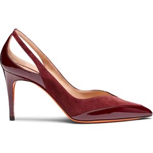 Santoni, Dames, Schoenen, Rood, Maat: 36 EU Leer,
