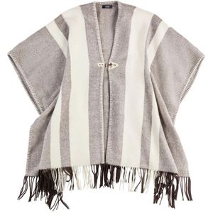 Fay, Dames, Jassen, Grijs, Maat: ONE Size Wol,