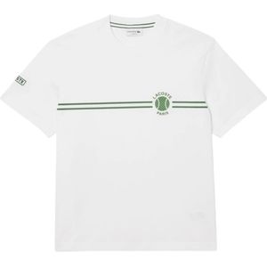 Lacoste, Heren, Tops, Wit, Maat: XL