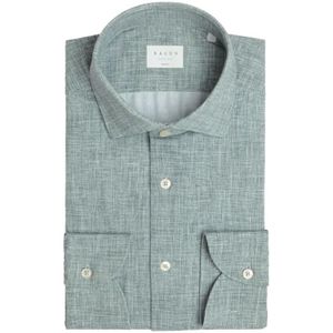 Xacus, Heren, Overhemden, Groen, Maat: 3XL Polyamide,