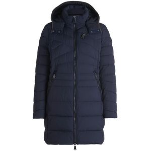 GIL BRET - Wintermantel - Marine - Gewatteerde Jas - Afneembare Capuchon