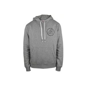 Autry Grijze hoodie met logo prints , Gray , Heren , Maat: L