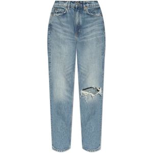 Re/Done, Dames, Jeans, Blauw, Maat: W29