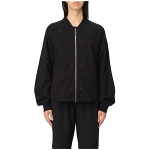 Liu Jo, Dames, Sweatshirts & Hoodies, Zwart, Maat: XS