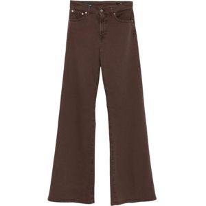 Dondup, Dames, Jeans, Bruin, Maat: W25 Katoen,