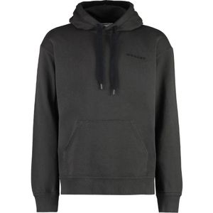 Isabel Marant, Heren, Sweatshirts & Hoodies, Zwart, Maat: M Katoen,