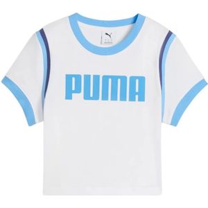 Puma, Dames, Tops, Wit, Maat: S