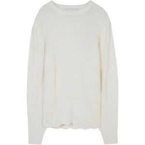 Silvian Heach, Dames, Truien, Wit, Maat: XS Nylon,