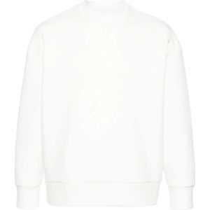 Neil Barrett, Heren, Sweatshirts & Hoodies, Wit, Maat: M Katoen,
