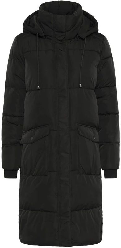 Kaffe, Dames, Mantels, Zwart, Maat: XS