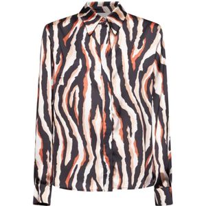 Silvian Heach, Dames, Blouses & Shirts, Veelkleurig, Maat: 2XS Leer,