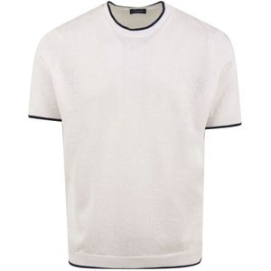 Drumohr, Heren, Tops, Wit, Maat: L