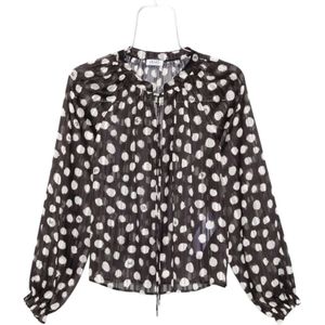 Liu Jo, Dames, Blouses & Shirts, Zwart, Maat: M