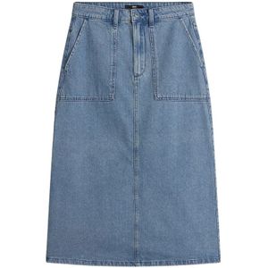 Vans, Dames, Rokken, Blauw, Maat: W23 Denim,