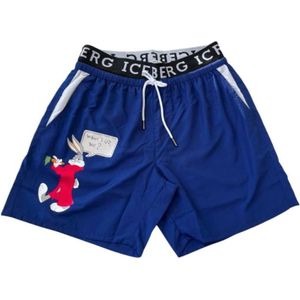 Iceberg - Zwemshort - Blauw - Polyester