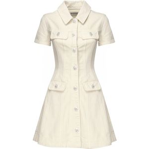 Self Portrait, Dames, Jurken, Wit, Maat: S