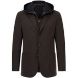 Boggi Milano, Heren, Jassen, Bruin, Maat: S Wol,