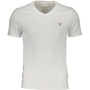 Guess Jeans - VNeck Short Sleeve - T-shirt - Wit