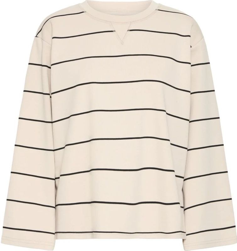 Ichi, Dames, Tops, Beige, Maat: S Viscose,