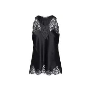 Balenciaga Stijlvolle Mouwloze Top , Black , Dames , Maat: 2XS