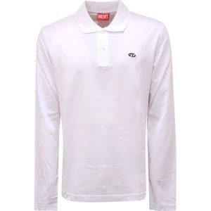 Diesel, Heren, Tops, Wit, Maat: S Katoen,