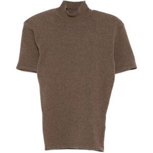 Jacquemus, Dames, Truien, Bruin, Maat: S Wol,