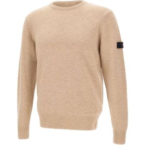 Peuterey, Heren, Truien, Beige, Maat: L Wol,