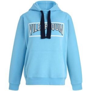 Vilebrequin, Heren, Sweatshirts & Hoodies, Blauw, Maat: S Katoen,