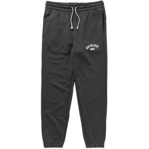 New Balance, Heren, Broeken, Zwart, Maat: M