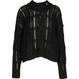 Pinko, Dames, Truien, Zwart, Maat: XS Wol,