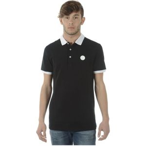 Versace, Heren, Tops, Zwart, Maat: L Katoen,