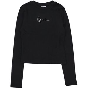 Karl Kani, Dames, Sweatshirts & Hoodies, Zwart, Maat: XS Katoen,