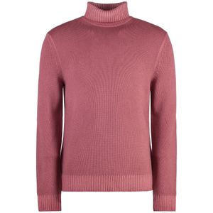 Malo, Heren, Truien, Roze, Maat: XL Wol,
