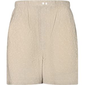 Acne Studios, Heren, Korte broeken, Grijs, Maat: S