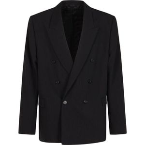 Acne Studios, Heren, Jassen, Zwart, Maat: XL Katoen,