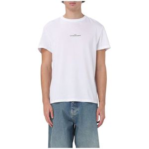 Maison Margiela, Heren, Tops, Wit, Maat: M Jersey,