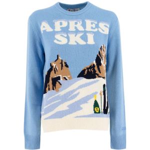 MC2 Saint Barth, Dames, Truien, Veelkleurig, Maat: L Kasjmier,