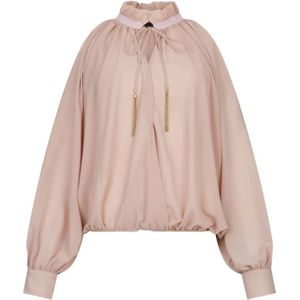 Liu Jo, Dames, Blouses & Shirts, Roze, Maat: XS