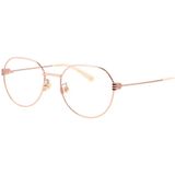Gucci - Optical Frame - Geel - Dames - Volledig Metalen Constructie - Pantos Vorm